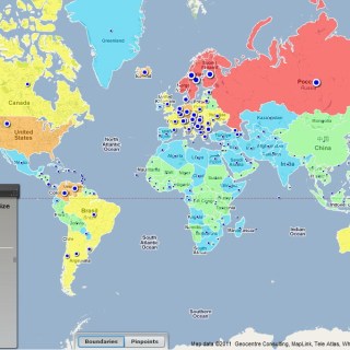 Ecco la "mappa" che rivela le dimensioni medie del seno nel mondo. 