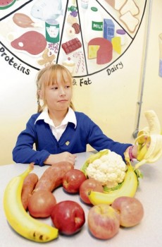 Bolsi. la bambina allergica al cibo