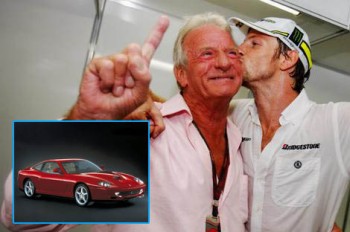 John Button e la sua Ferrari